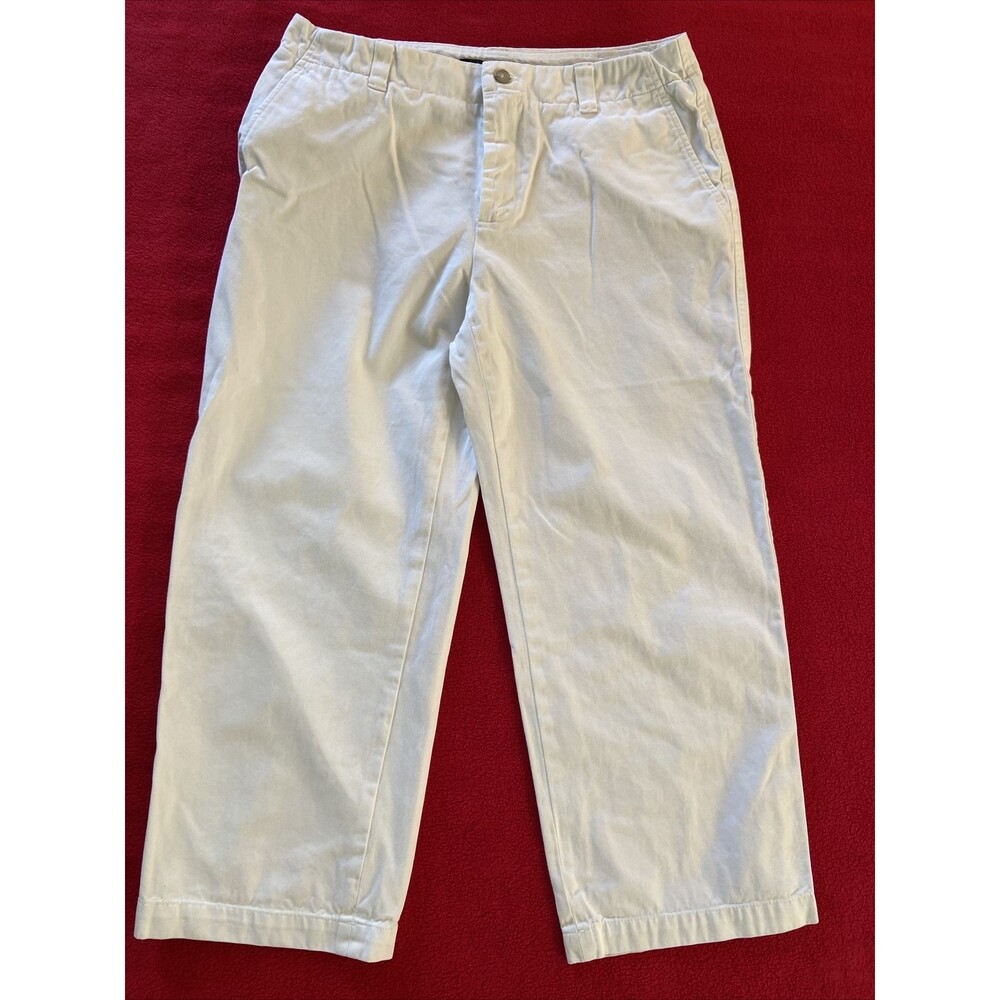 CROPPED CHINOS max mara weekend size 10 womens light Beige chinos cropped